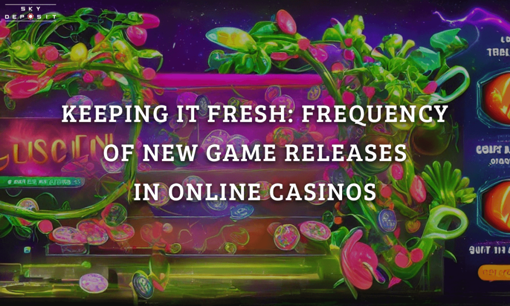 Keeping It Fresh Frequency of New Game Releases in Online Casinos
