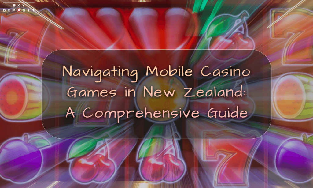 Navigating Mobile Casino Games in New Zealand A Comprehensive Guide