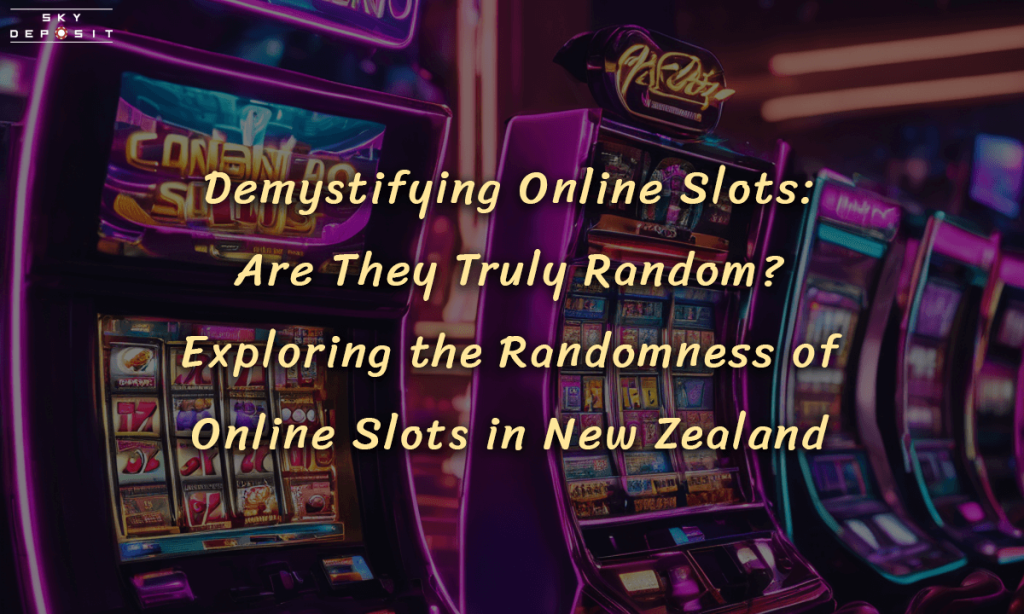 Demystifying Online Slots Are They Truly Random Exploring the Randomness of Online Slots in New Zealand
