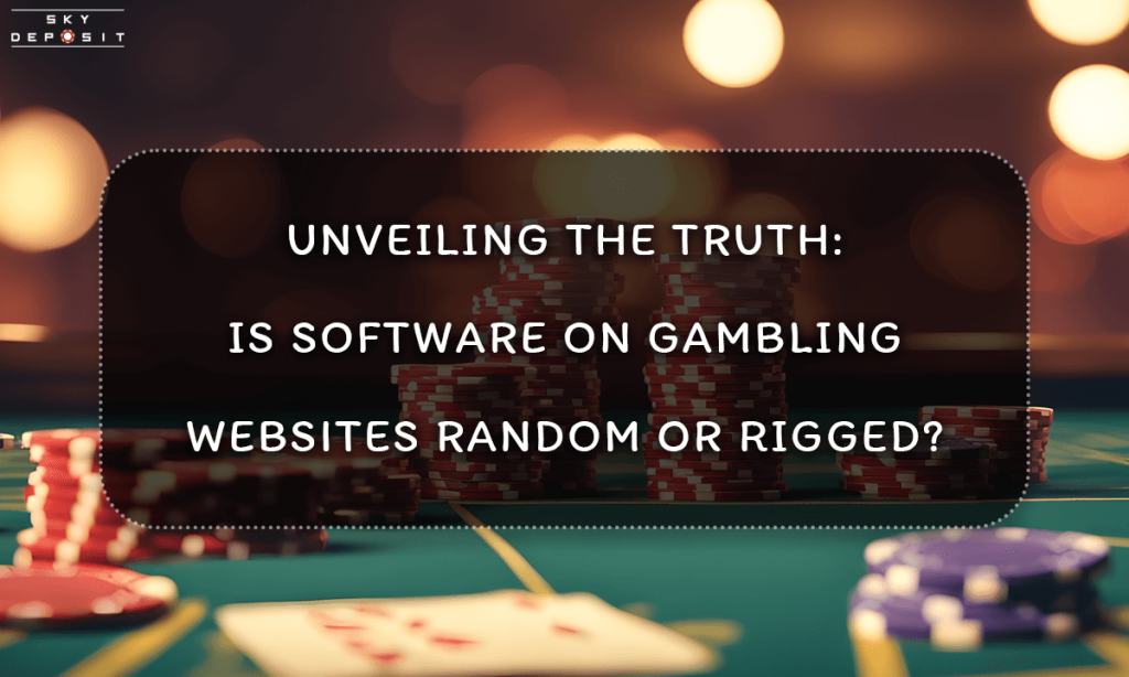 Unveiling the Truth Is Software on Gambling Websites Random or Rigged