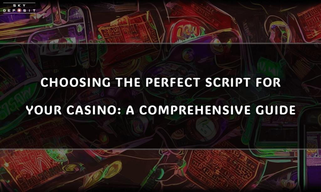Choosing the Perfect Script for Your Casino A Comprehensive Guide