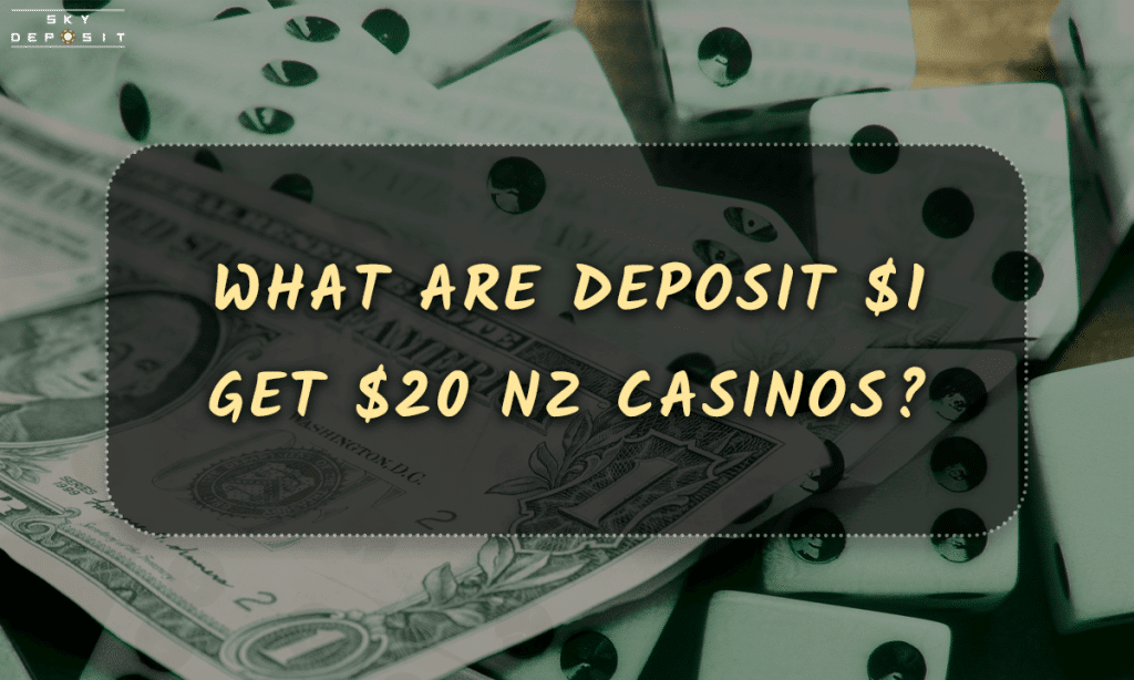 What Are Deposit $1 get $20 NZ Casinos