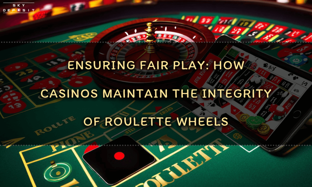 Ensuring Fair Play How Casinos Maintain the Integrity of Roulette Wheels